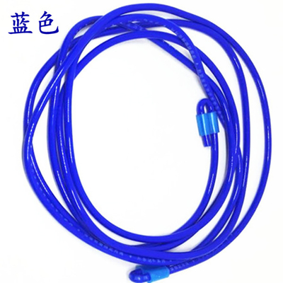 中小学生体育达标专用跳绳无柄初学不打结中考儿童幼儿园健身绳子