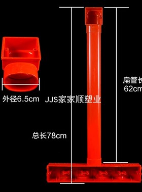 PVC86型电视背景盒 五联影音底盒 63*45扁管墙上开关阻燃接线盒
