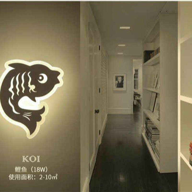 超薄创意壁灯卡通卧室床头灯过道吸顶灯走廊灯楼梯灯儿童房灯具