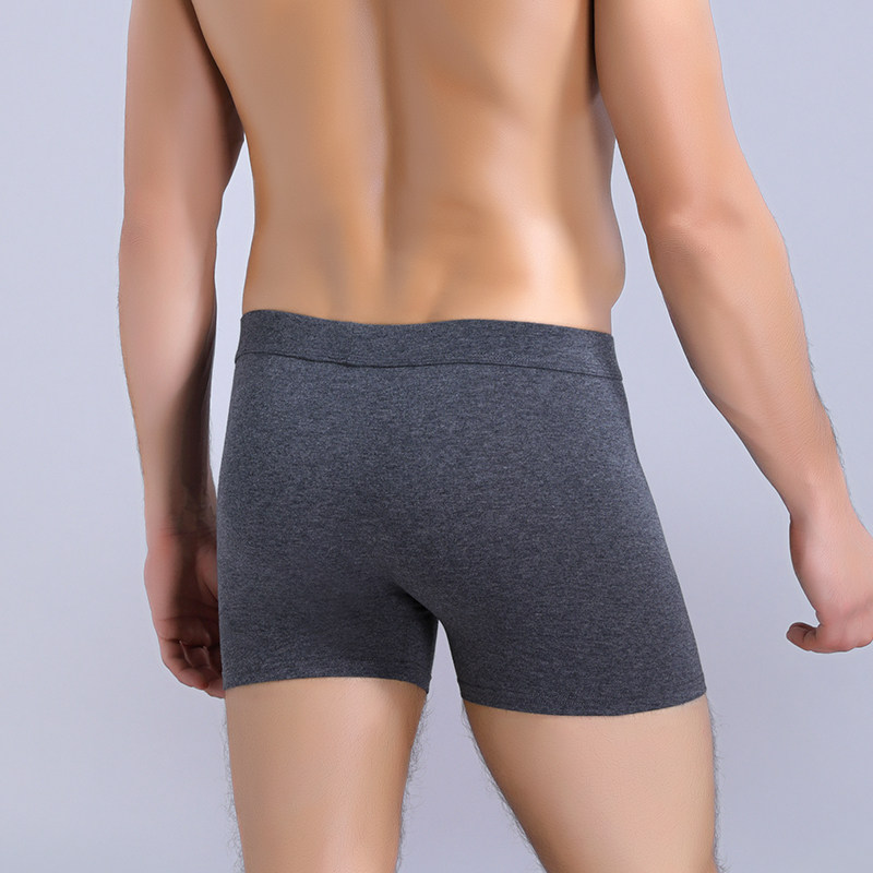 男士内裤纯棉高腰前开洞加长款防磨腿平角裤侧开口开裆四角短裤头,女士内衣/男士内衣/家居服,平角裤,淘宝优惠券,粉丝福利购,淘宝优惠卷