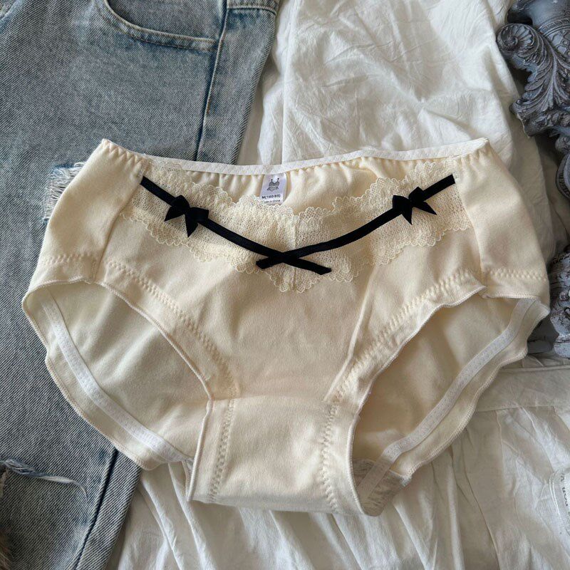 小贵妇名媛~2024新款亲肤舒适纯棉蕾丝甜美女生心机中腰包臀内裤,女士内衣/男士内衣/家居服,女三角裤,淘宝优惠券,粉丝福利购,淘宝优惠卷
