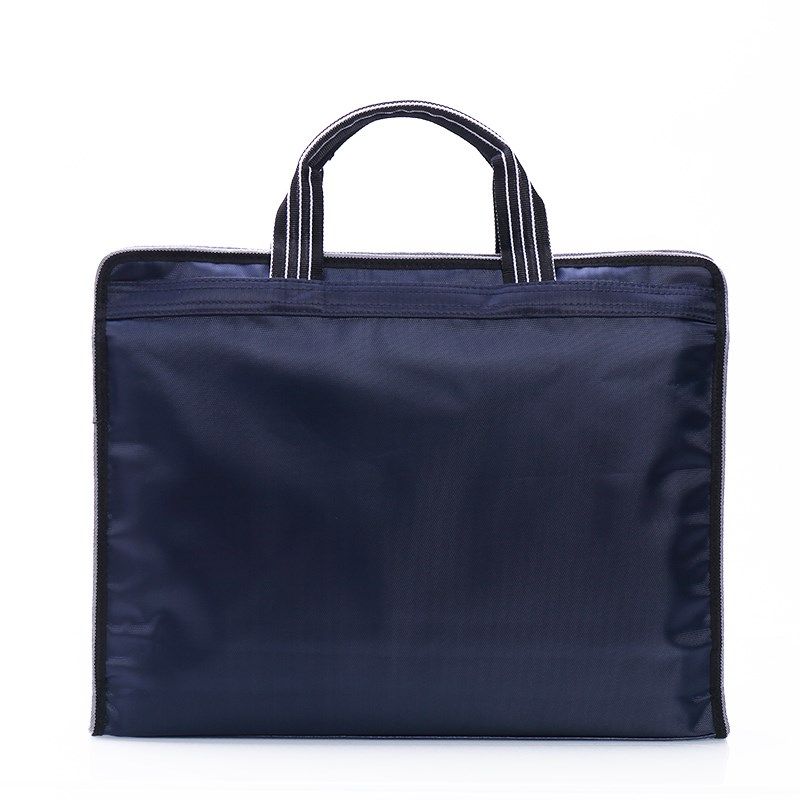德仕高D3127横版A4手提文件袋公文包牛津帆布文件包会议袋定制