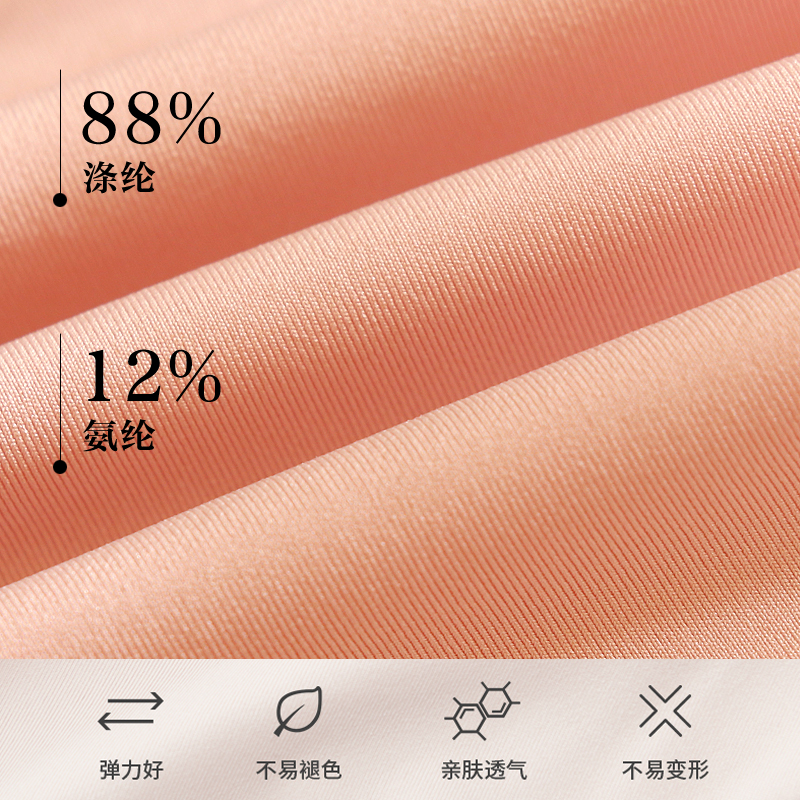 欧美牛奶丝内裤女士 胖mm200斤加肥加大码高腰无痕蕾丝网纱边性感