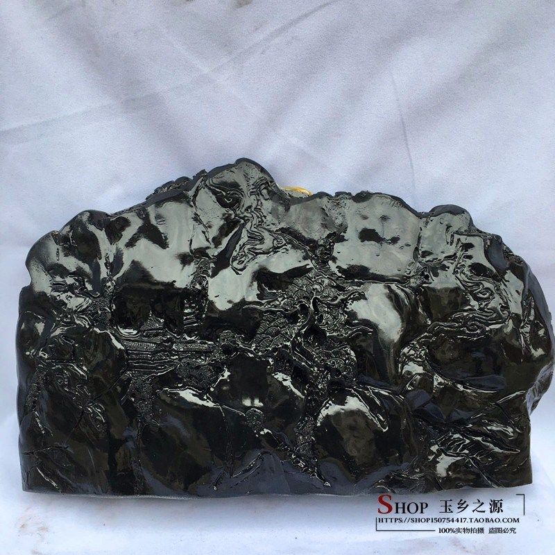 仿寿山石玉空城计摆件家居客厅玄关酒柜办公室桌面装饰品礼品摆设,家居饰品,装饰摆件,淘宝优惠券,粉丝福利购,淘宝优惠卷