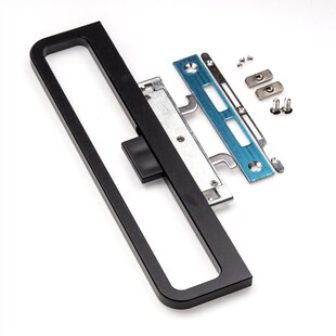 极窄框极简中空玻璃推拉滑动移门双钩锁