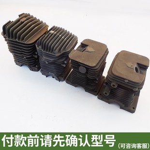 斯蒂尔油锯配件汽油链锯52汽缸总成伐木58缸头气缸缸套60缸体缸筒