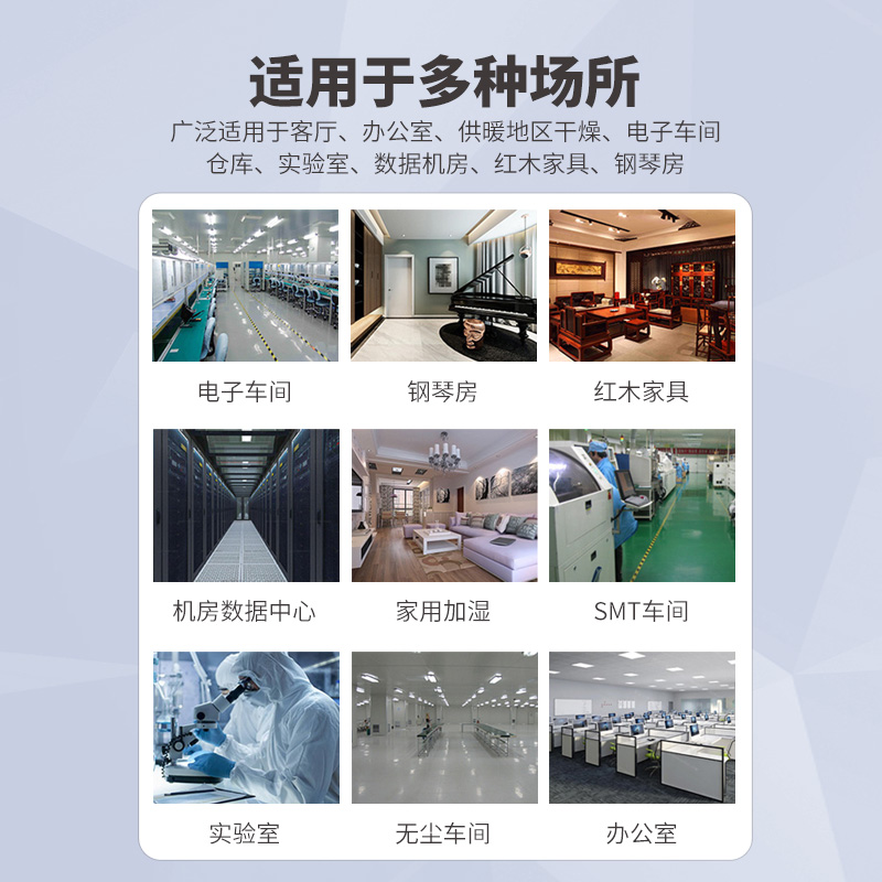 工业大型湿膜加湿器家用客厅静音大容量车间办公除杀菌无雾增湿器