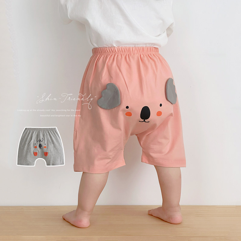 女宝宝短裤夏季薄款休闲宽松大PP裤纯棉卡通透气可爱婴儿夏天裤子,童装/婴儿装/亲子装,裤子,淘宝优惠券,粉丝福利购,淘宝优惠卷