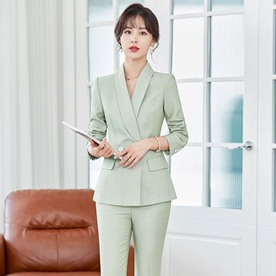 2025春秋新款女装职业套装气质时尚女神范衣服酒店经理工作服正装