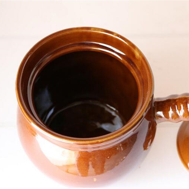 陶瓷立汤煲炖煲单把瓦罐汤煲砂锅罐炖肉煲罐煲汤煲煲汤家用