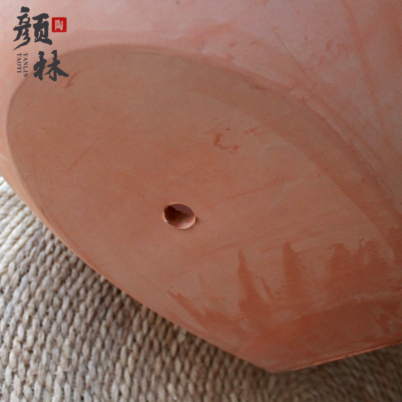 半陶盆倒盆卧盆卧罐斜面陶罐斜底陶罐半陶罐半躺陶罐贴地陶罐侧躺,家居饰品,花盆,淘宝优惠券,粉丝福利购,淘宝优惠卷