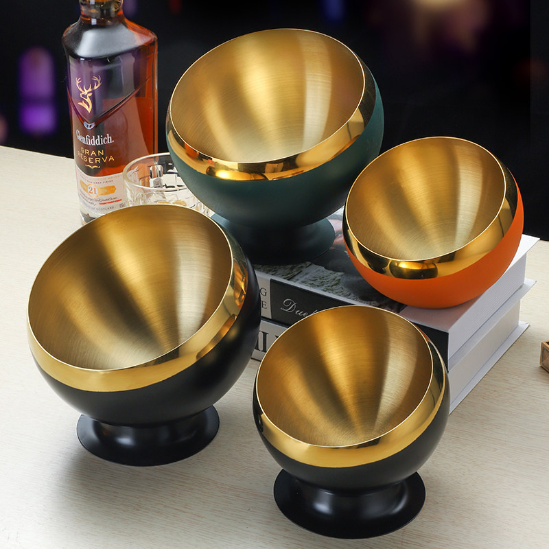 创意不锈钢台面垃圾斜口碗酒吧KTV果皮盅多功能网吧办公室烟灰缸,节庆用品/礼品,时尚烟灰缸,淘宝优惠券,粉丝福利购,淘宝优惠卷