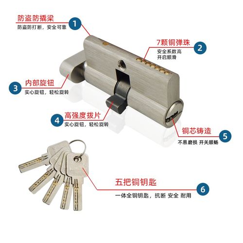 玻璃门地锁无框钢化地弹簧锁夹锁芯地簧门夹锁芯单门双门锁地插销