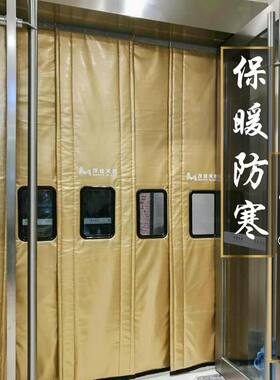 棉门帘加厚定做冬季保温保暖防水帆布牛津布商场超市门帘子包邮