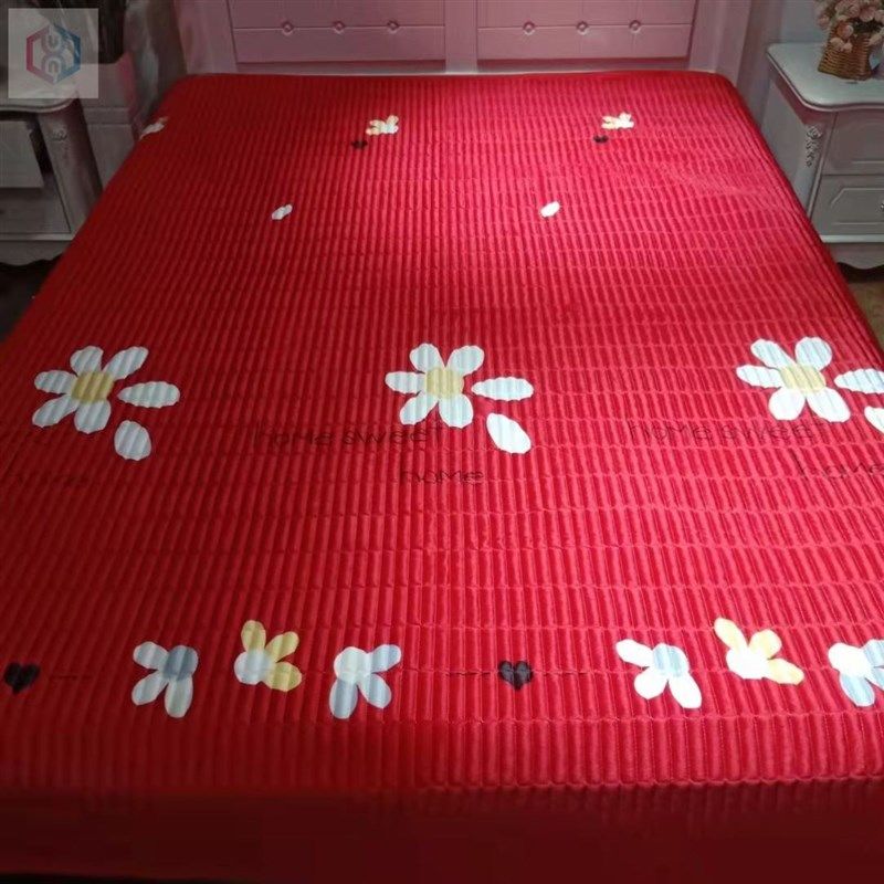 水晶绒床单床盖单件榻榻米加厚防滑大炕毯子罩双面单人夹棉毛毯垫,床上用品,床单,淘宝优惠券,粉丝福利购,淘宝优惠卷