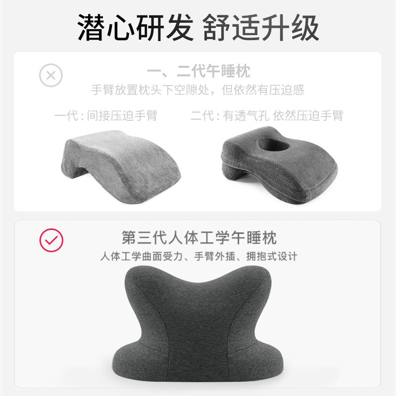午睡枕小学生趴睡枕儿童午睡枕头睡觉抱枕教室桌上趴趴枕午休神器,居家布艺,靠垫/抱枕,淘宝优惠券,粉丝福利购,淘宝优惠卷