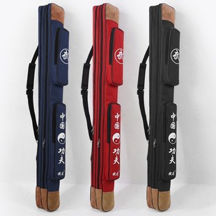 可背加厚刀剑袋多功能防水帆布牛津布单双层包剑套武术太极剑套袋