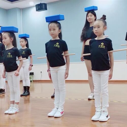 儿童T台走秀演出服夏季潮服男女童模特练功服少儿形体礼仪训练服