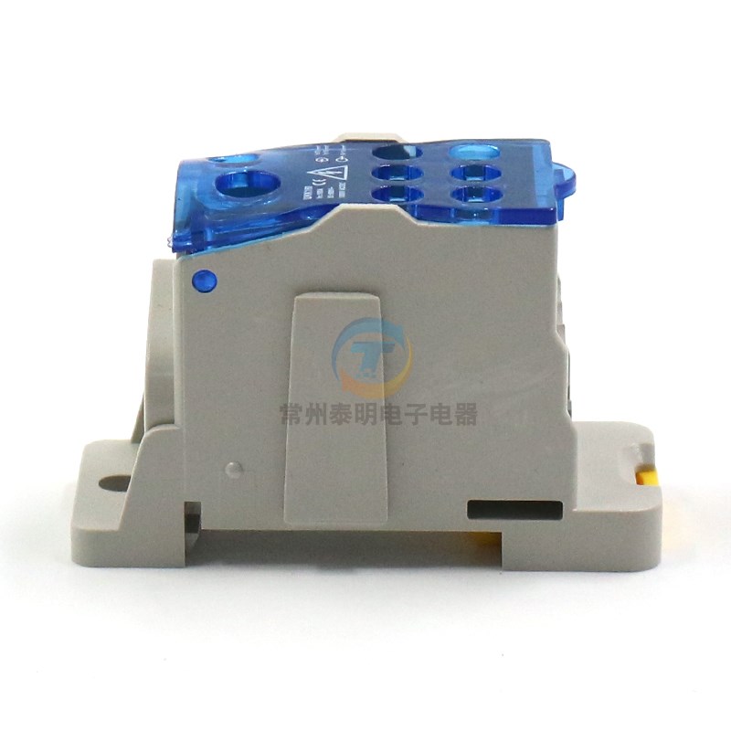 分线端子接线盒接线端子排UKK-160A导轨式卡轨大电流连接