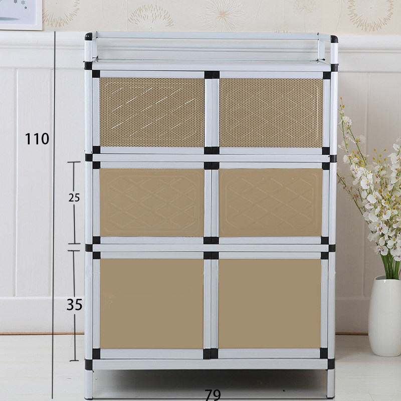 碗柜家用厨房放碗柜子简易橱柜铝合金收纳柜透气通风储物柜置物柜,住宅家具,餐边柜,淘宝优惠券,粉丝福利购,淘宝优惠卷