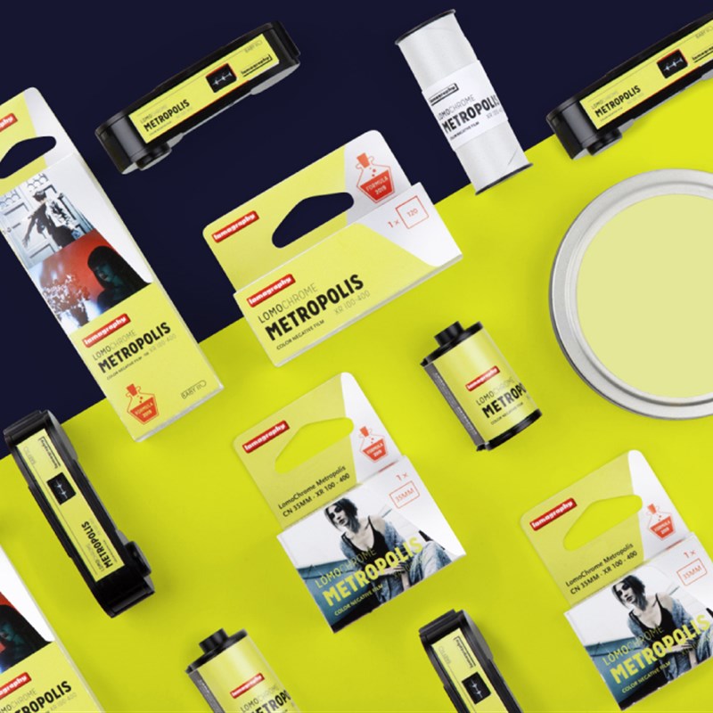 LOMO特效胶卷 ISO100-400度 大都会影调135/120/110彩色胶卷负片