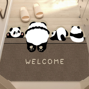 卡通入户门地垫进门门口防滑脚垫入户门垫耐脏地毯可裁剪丝圈门垫