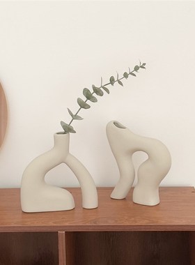 侘寂风艺术玄关桌面摆件家居饰品高级感小众软装创意客厅装饰品