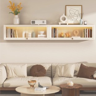 壁挂式 厨房吊柜下方调料柜免打孔墙壁上防尘橱柜调味品储物置物架