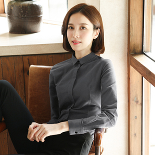 黑色格子衬衫女2021早春小个子新款时尚上衣灯芯磨毛女衬衣设计感