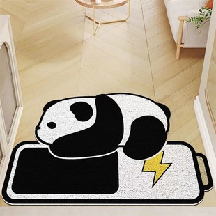 丝圈地垫卡通入户门脚垫家用玄关刮泥蹭土免洗耐脏地毯可裁剪定制