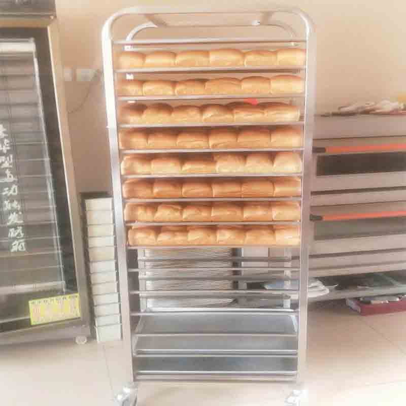 商用多层不锈钢烘焙架子蛋糕面包置物架可折叠加厚烤盘架