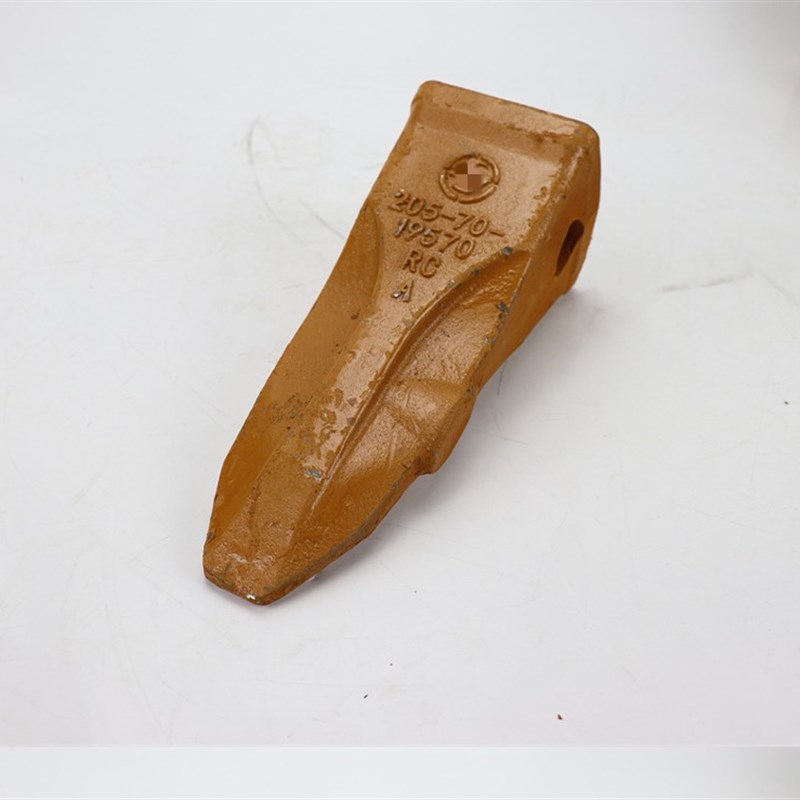 小松挖机PC60/100/PC200锻打斗齿牙齿牙根岩石齿特尖齿加长牙仔齿