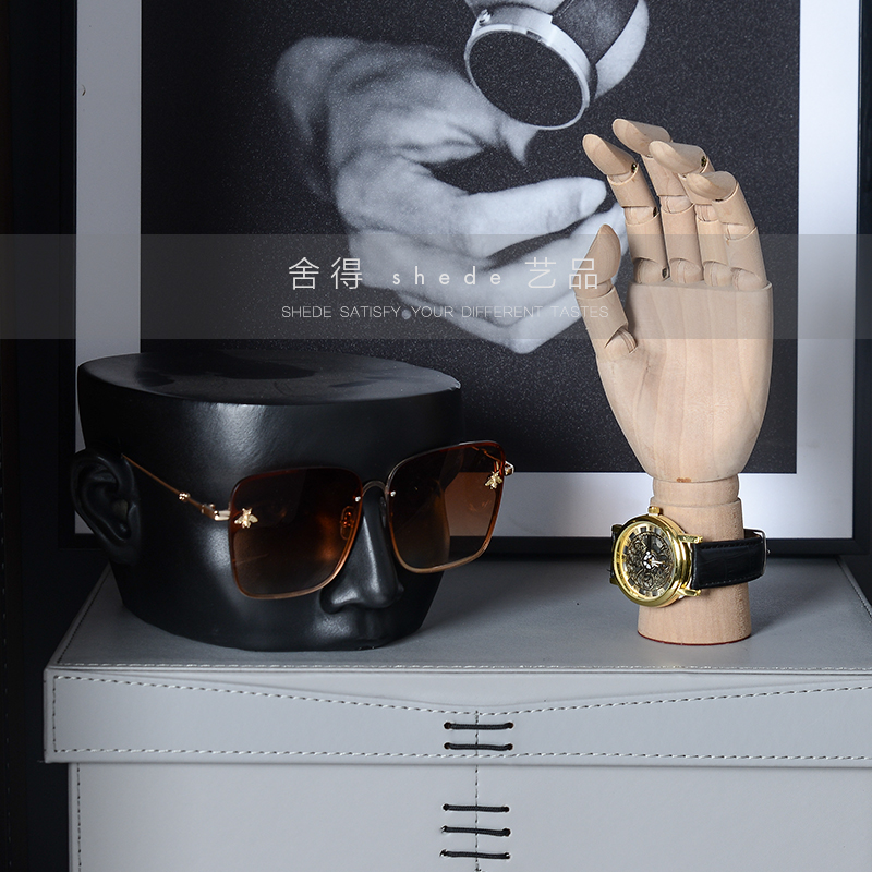 极简展厅样板间衣帽间衣柜毛毡道具衣服衬衣裤子软装饰品套装140