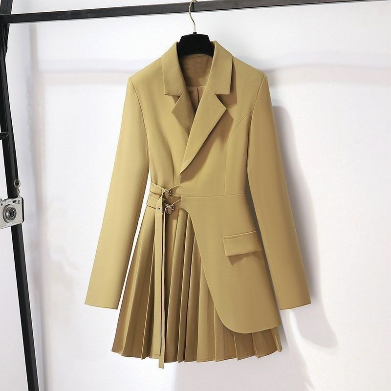 微胖妹妹高端气质西装外套秋季新款大码女装洋气显瘦两件套装裤子