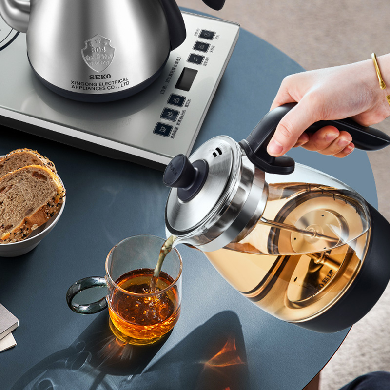 新功烧水壶全自动底部上水办公室泡茶专用蒸汽煮茶器电茶壶一体