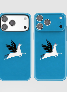 适用iPhone17promax苹果16华为mate70一加oppofindx9荣耀magic8小米15菲林二合一手机壳vivox300空中翱翔飞马