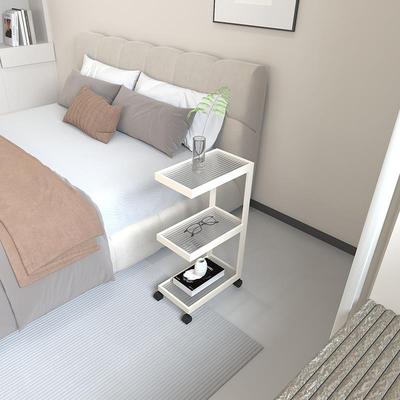 简约现代卧室15cm床头柜床边夹缝柜超极窄小型铁艺迷你收纳窄边柜