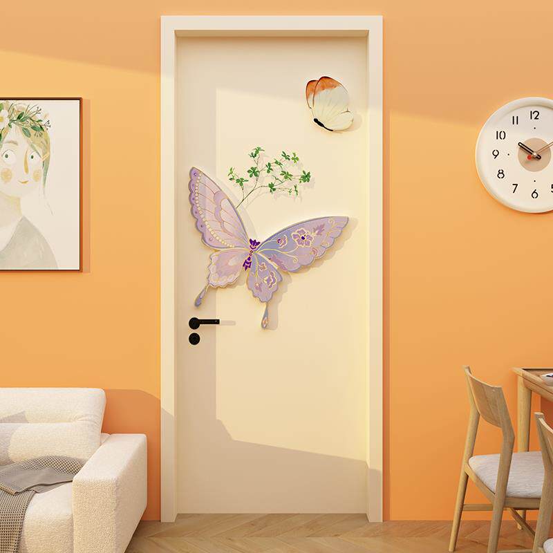 奶油风电视机背景适合大白墙的装饰画自粘贴挂件2025新款客厅改造