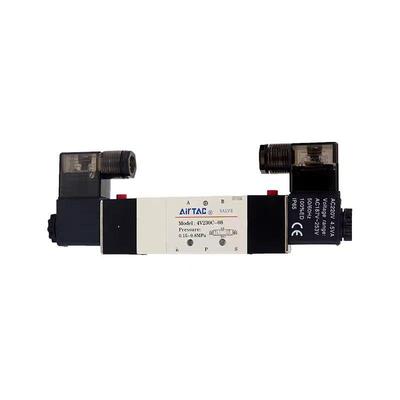 三位五通亚客型4V230C08B 4V330C10B中封电磁阀230E/P/330E/P