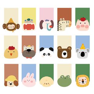 动物三角旗帘吊旗厨房装饰半帘遮挡布帘魔术贴玄关门帘隔断帘定制