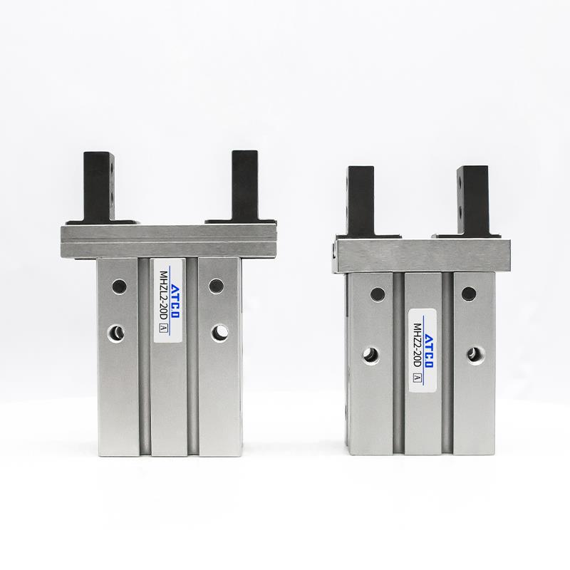 气动手指气缸平行气爪MHZL2-/MHZ2-16D/10D/20/25/32/40D/S夹具D2