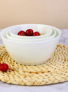 敏杨碗碟套装 家用碗盘餐具韩版ins风陶瓷汤碗装泡面 面碗骨质纯