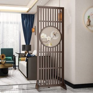 屏风隔断简约客厅折叠移动实木入户进门卧室遮挡家用房间分割神器