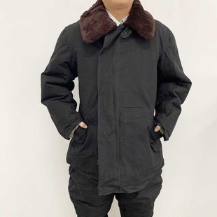 59地勤皮棉服男冬季防寒保暖加厚羊皮纯棉上皮下棉衣棉裤外罩套装