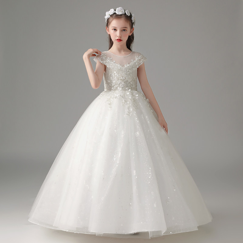 儿童礼服女童公主裙婚礼花童婚纱蓬蓬裙生日主持人钢琴演出晚礼服,童装/婴儿装/亲子装,儿童礼服,淘宝优惠券,粉丝福利购,淘宝优惠卷