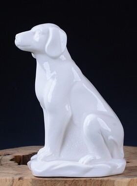 陶瓷十二12生肖摆件鼠卧牛虎兔龙蛇马羊猴鸡狗大小猪风水家装饰品