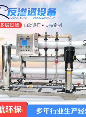 反渗透装置工业水处理去离子水设备软化水装置反渗透设备