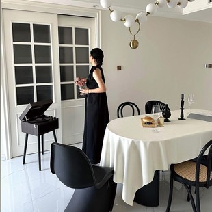 PU皮革桌布高级感轻奢氛围感茶几台布定制 法式 防水防油