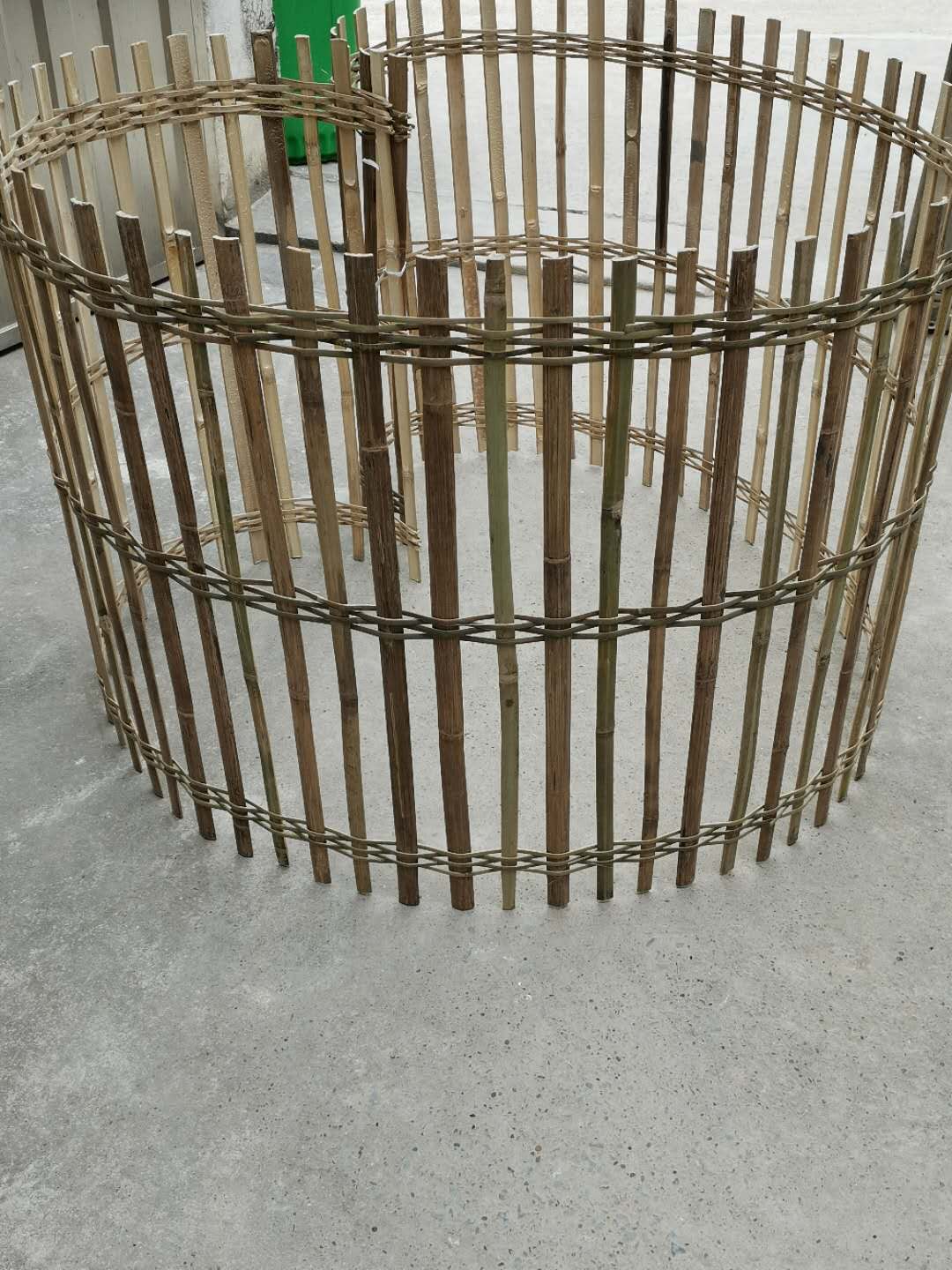 鸡笼鸭笼养殖笼竹子竹编手工摆摊鸡圈鸭子围栏养鸭笼子家用护栏