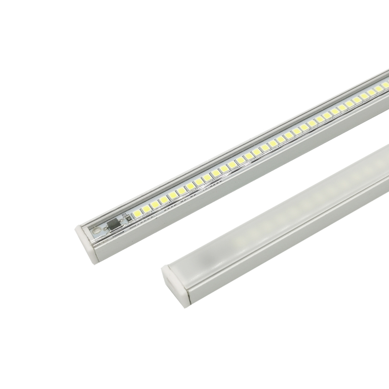 led货架长条灯24v货车磁吸式固定硬灯条12v贴片展柜吸铁磁性灯带